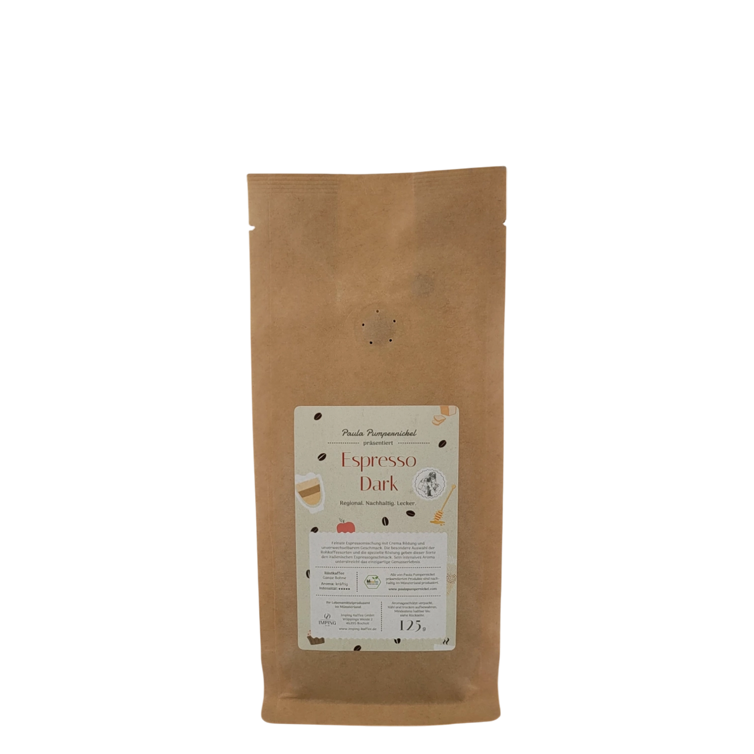 Paula Pumpernickel Espresso Dark
