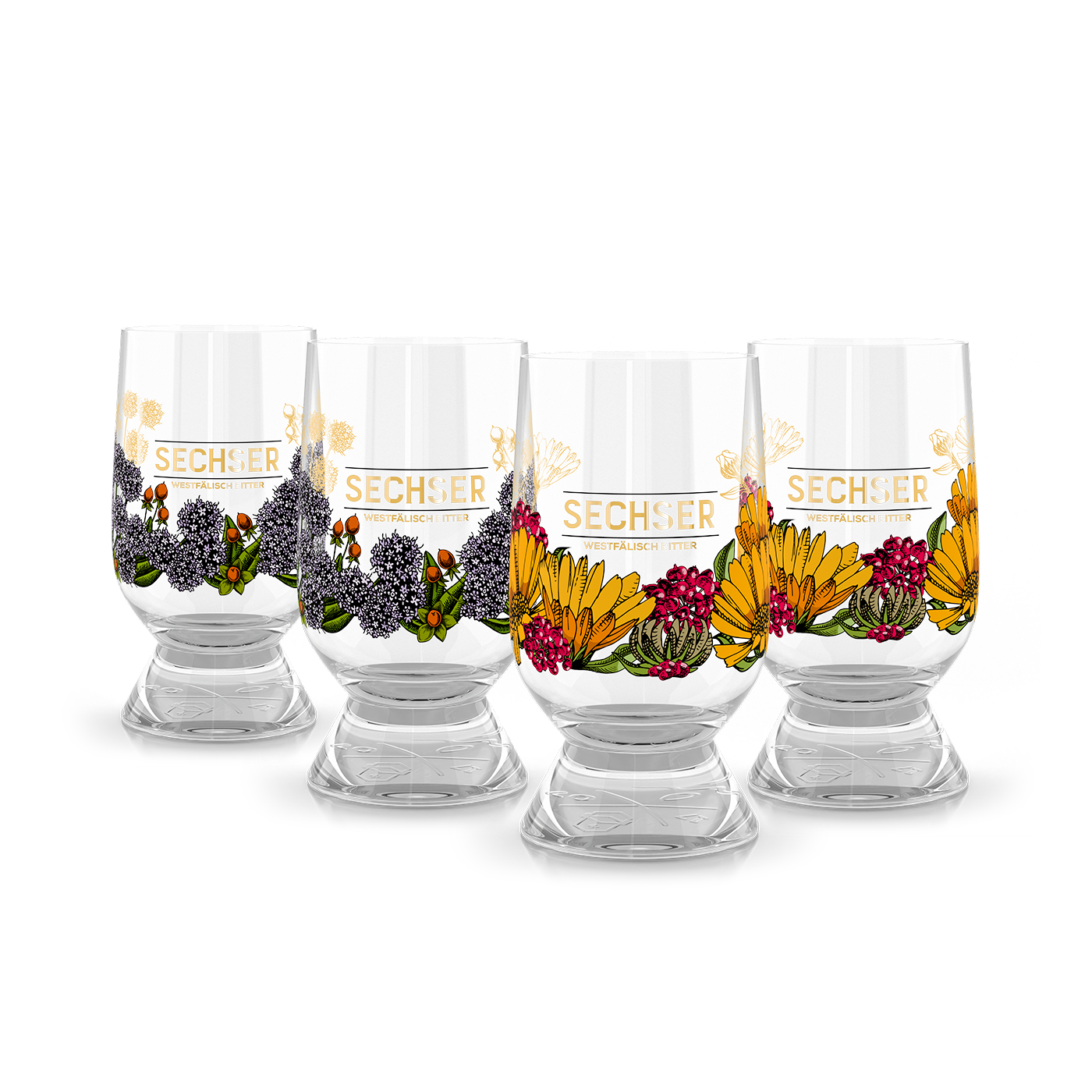 Sechser Lebensfreude Glas (Edition 2025)