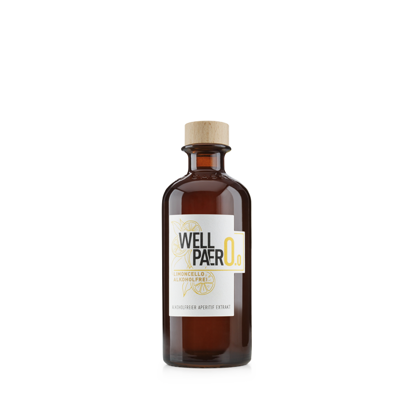 Wellpaero Limoncello Alkoholfrei (Bio) Alkoholfreier Aperitif