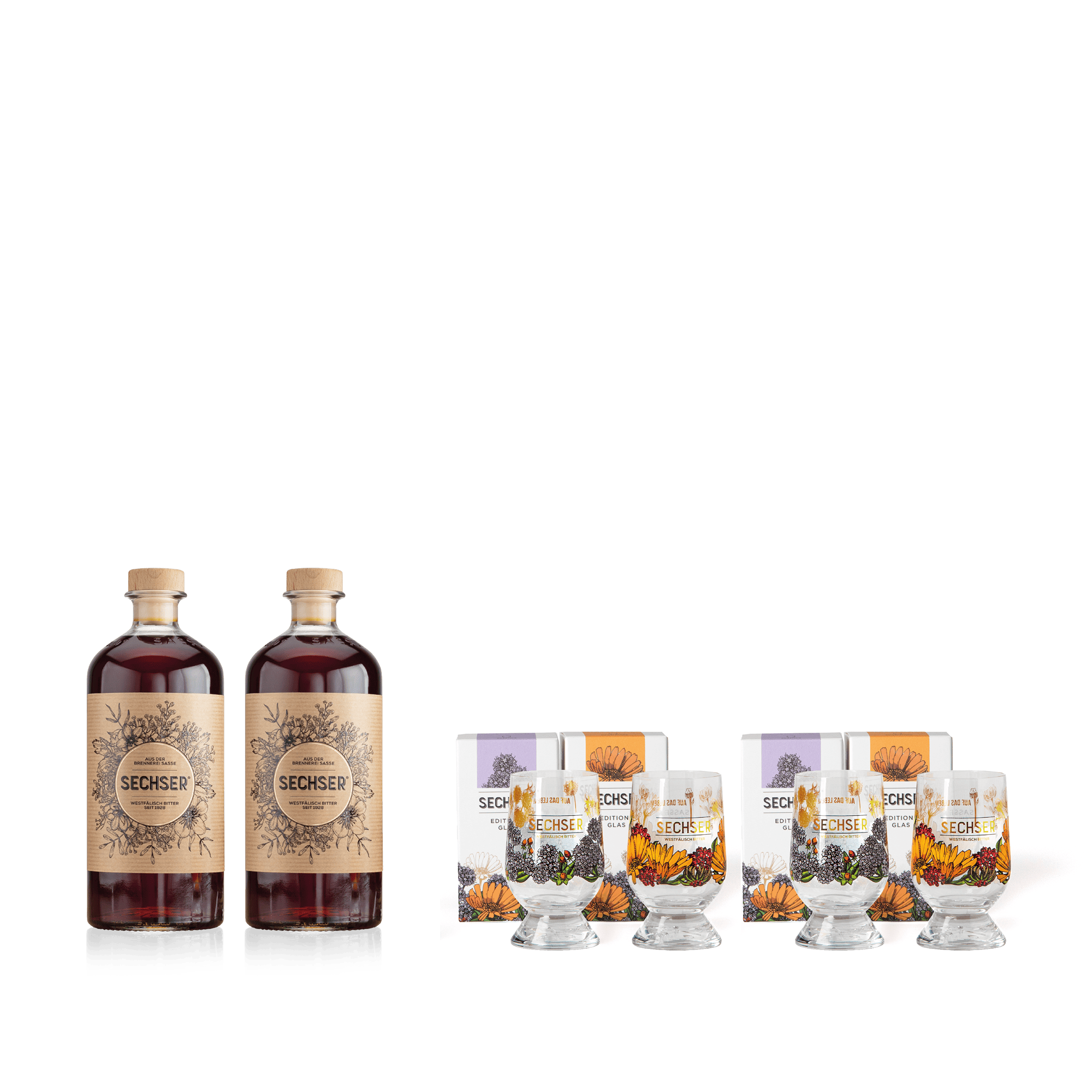 Sechser + Sechsergläser Vorteilsbundle