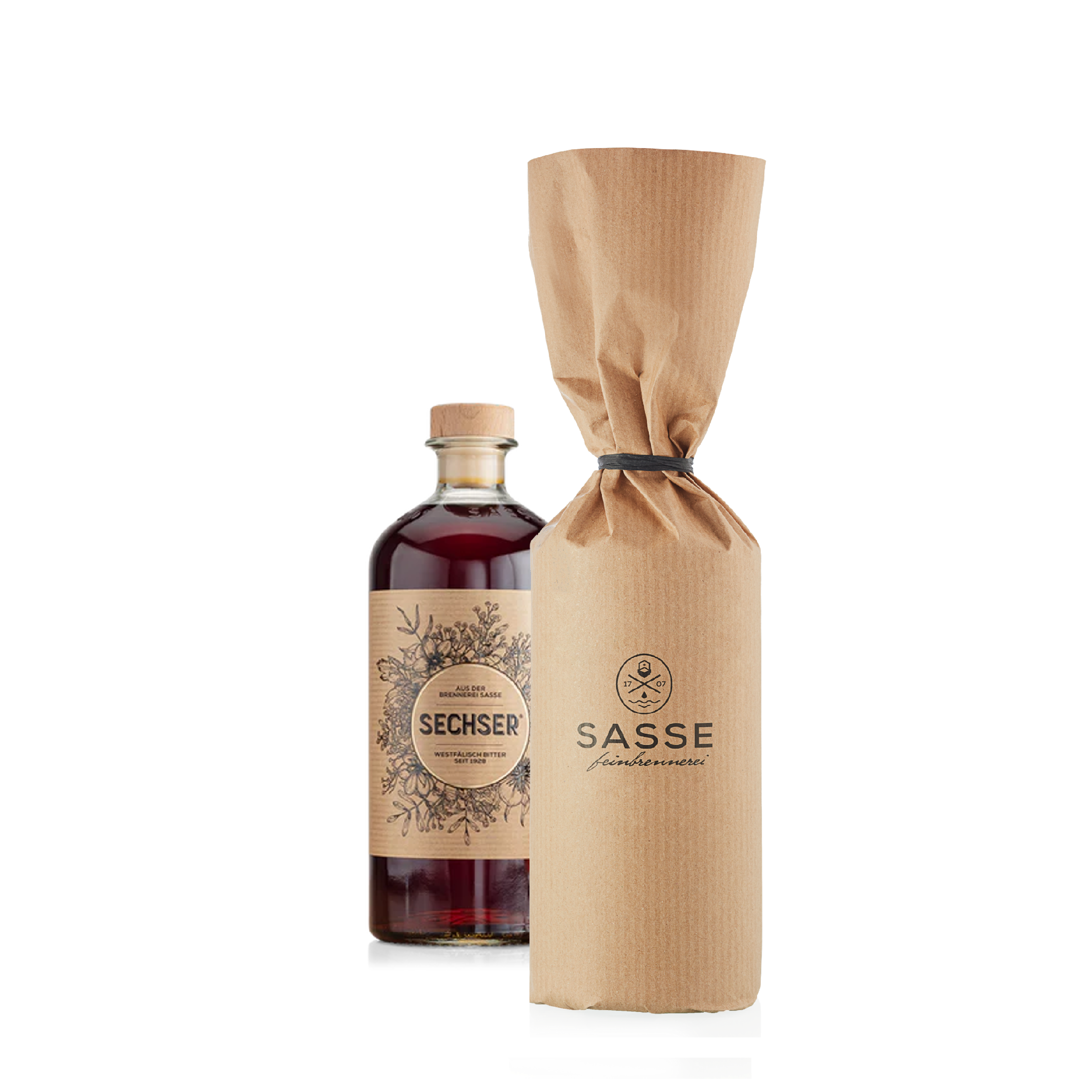 Sasse Sechser mit Papierverpackung