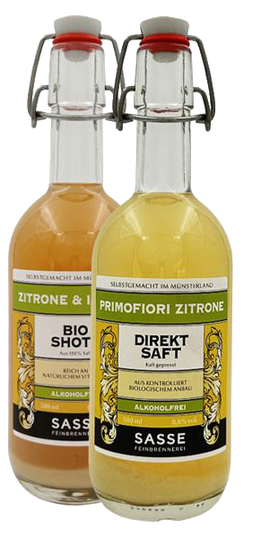 Zitronensaft & Ingwer-Shot