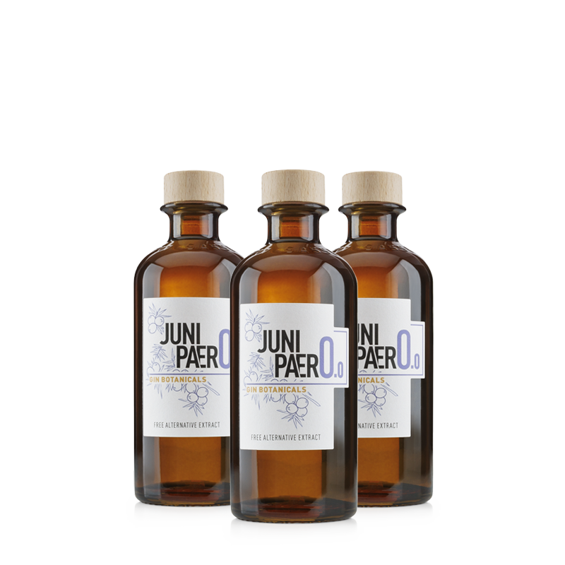 Junipaero Bio alkoholfreie Gin Alternative Vorteilsbundle